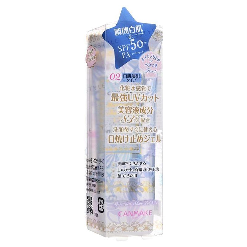 CANMAKE Гель-крем Mermaid Skin Солнцезащитный SPF 50+ PA++++