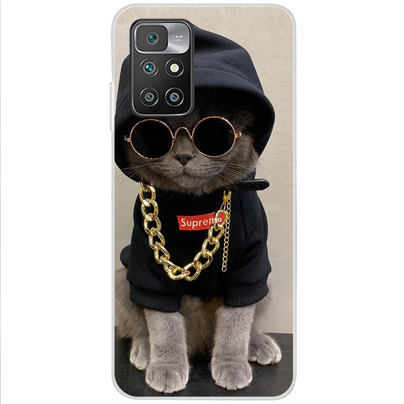 Чехлы для Redmi 10, силиконовая задняя крышка, чехол для телефона для xiaomi Redmi 10, 2022, мягкая сумка, 6,5 дюйма, глобальный чехол, бампер из ТПУ, новинка