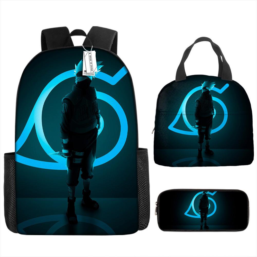 Рюкзак Наруто для учеников начальной школы 3-й 5-й 6-й класс детский рюкзак большой вместимости водоотталкивающий