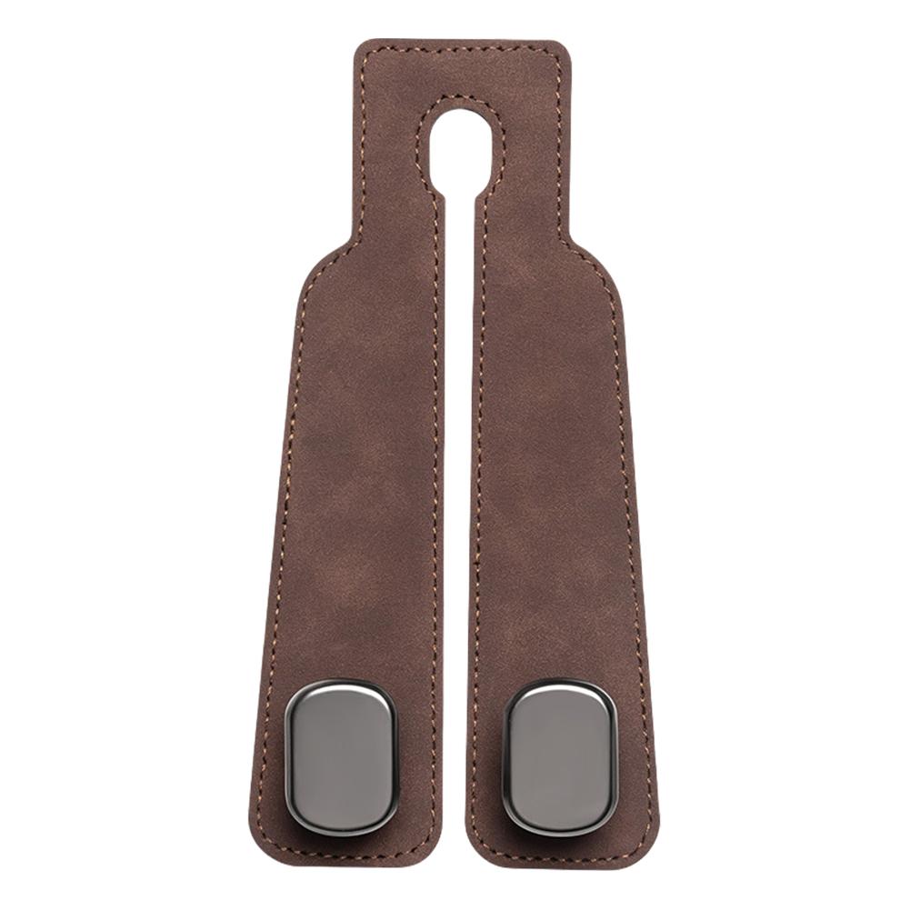 Автомобильный крючок для подголовника, подвесной крючок для заднего сиденья, двойной крючок, 20 кг, большой грузоподъемный крючок из сплава, универсальные аксессуары для салона автомобиля