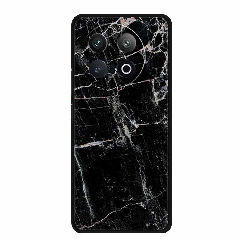 Для Vivo iQOO 13 5G Задняя крышка Чехол iQOO13 Coque Черный Силиконовый Мягкий Чехол для телефона Для Vivo iQOO 13 Чехол 6.82" Ударопрочный Funda Сумка