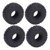 RC Wheel Tire with Hub Plastic Enhanced Handling High Simulation RC Crawler Tire for Axial SCX24 1/24 RC Wheel Tire