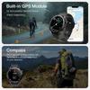 Navi R3 Смарт-часы для мужчин GPS-карта бег темп высота 3ATM водонепроницаемый AOD-дисплей Amoled экран Bluetooth Звонки Smartwatch