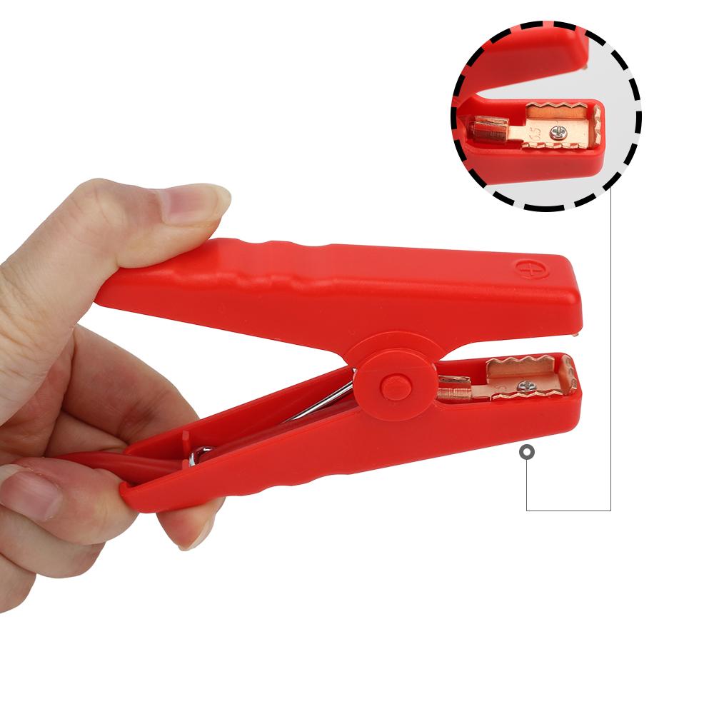 Универсальные зажимы для кабеля аварийного аккумулятора 12 В, пусковой зажим типа «крокодил» с разъемом EC5 для легковых и грузовых автомобилей