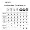 Green Forest Multi-Function Power Detector Plug - Polarity, Leakage, and Ground Wire Tester