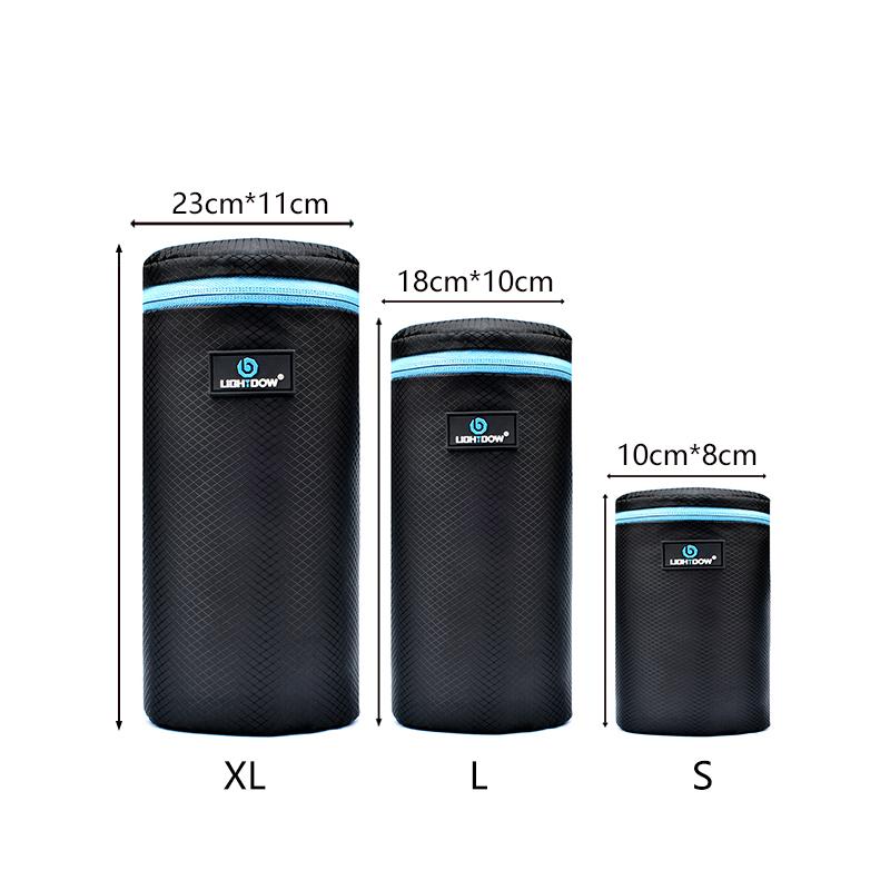 Lightdow 4 Size High Quality DSLR Soft Protector Camera Lens Bag Pouch Carry Bag Case S M L XL 4 Size in 1 Kit Set 2