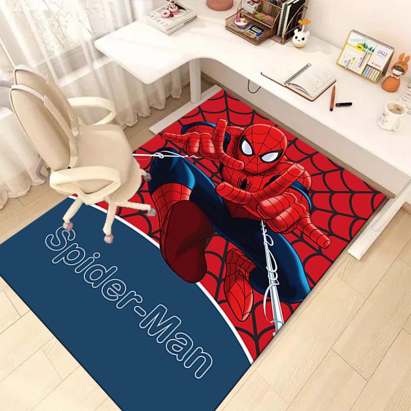 1pc Spider-Man Cartoon Rug Home Office Chair Mat Outdoor Gift Carpetz4150