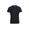Under Armour RUSH Женские Черные Футболки с Круглым Вырезом Умеренно Прямого Кроя Унисекс 1379141-001