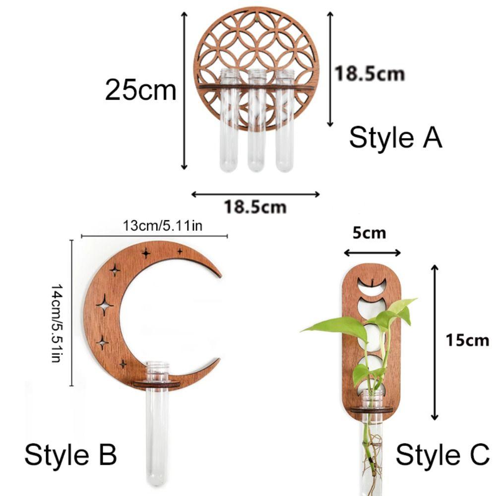 Подставка для растений Настенная ваза Гидропонный контейнер Подвесной кашпо Декор для дома/офиса