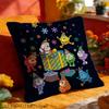 Чехол на декоративную подушку R-Rainbow B-Brite для 45x45см 55x55см 30x30см Квадратный Чехол на Подушку для Автомобиля Декор для Дома Спальни Подарок