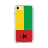 Coque iPhone - Multicolore - Drapeau Guinée-Bissau - Souple - TPU - Verticale