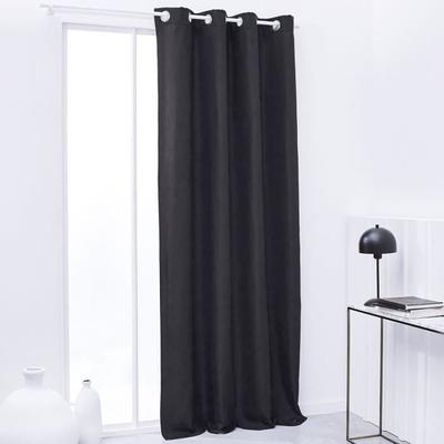 Простая термоизолированная штора Essential - 140 x 240 см - Уголь