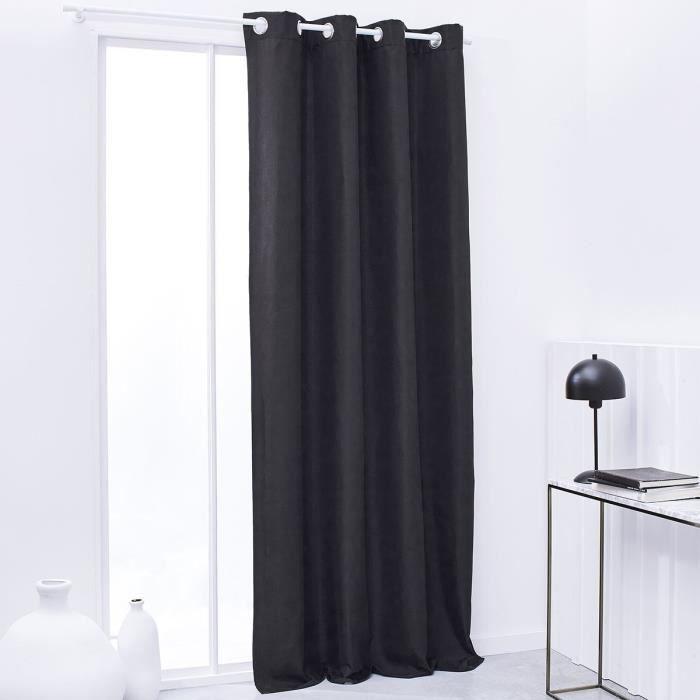 TODAY Essential Plain Thermal Insulated Curtain - 140 X 240 Cm - Charcoal