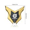 3D Metal VOLVO Car Emblem Sticker V Shape Auto Badge Decal Fender Decor For Volvo XC60 XC90 S60 S90 XC40 V60 V90 S80 V40 C40
