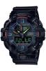 CASIO Virtual RGB Series Watch Black G-SHOCK Rainbow Gamer's GA-700RGB-1AJF Men's
