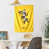 Golden State Warriors Curry Retro Tapestry Psychedelic Art Suitable for Studio Wall Reading Corner Dorm Wall Versatile Decor Exotic Pattern
