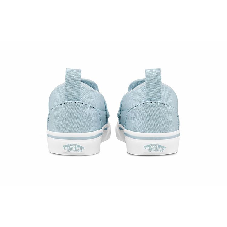 Vans Повседневная Удобная Прочная Дышащая Обувь для Ходьбы с Низким Верхом Детская Обувь Синяя VN0A348834C