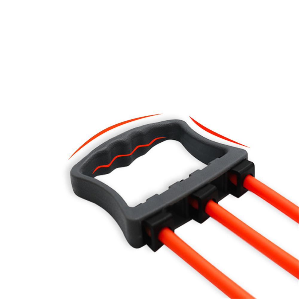 Синий пружинный резиновый эспандер для груди, тренажер для растяжки, эластичная лента для тренировки мышц