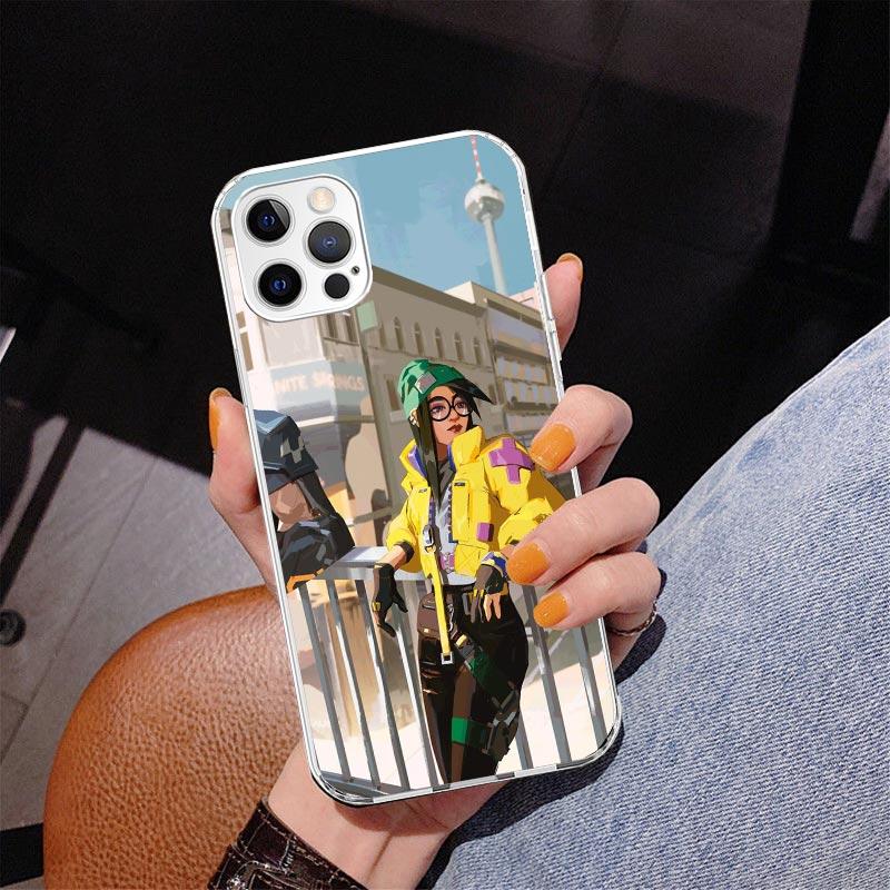 Valorant Killjoy Phone Case For iPhone 17 Air 16 Pro Max 16E 15 + 14 Plus 11 12 13 Mini 7 8 SE Gift Print Cover Fundas 17 Air 16