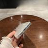 Чехол для мобильного телефона IPhone17 с узором ракушки из блестящей пудры, Apple 16promax, высококлассный противоударный чехол с большим отверстием