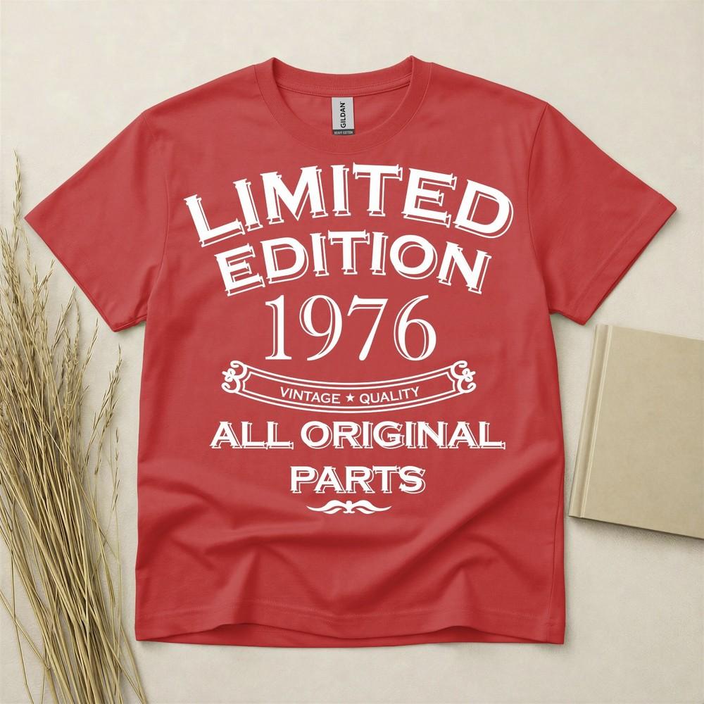 50th Birthday Shirt Born In 1976 50 Years Old Gifts Limited Edition Tshirt Tee
