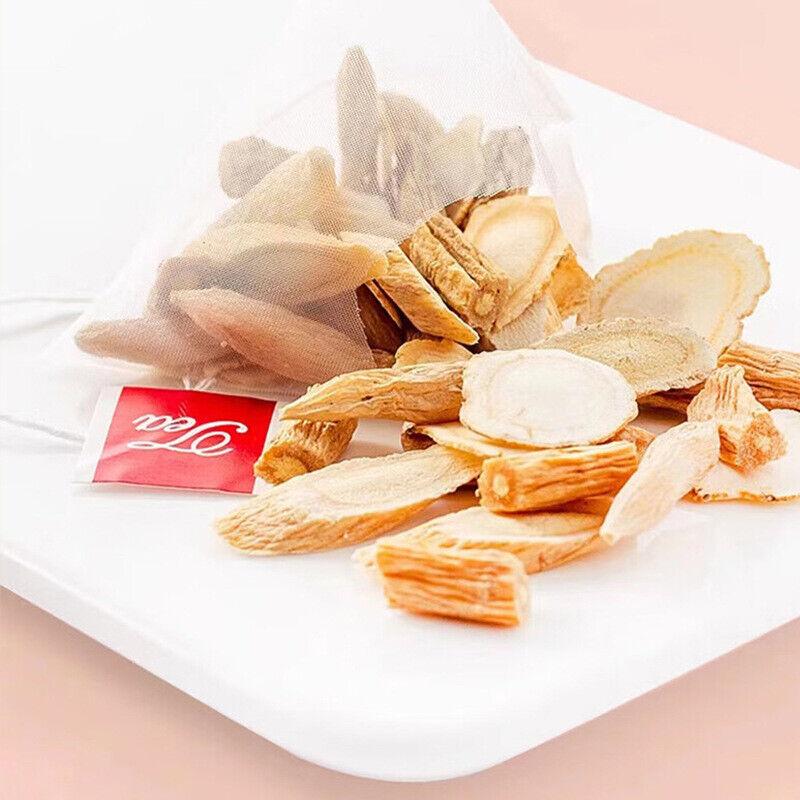 Yuanqi Sibao Tea Codonopsis Astragalus Yuzhu American Ginseng Health Tea 7g*10