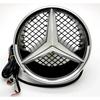 Mercedes Benz W205, C, E, R, ML, GL, GLA, CLA, CLS, 2013-2016, передняя звезда логотип автомобиля, светодиодный подсвечиваемый логотип, белый свет, синий и r