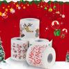 Household Santa Claus Printed Pattern Reel Toilet Paper Cute Christmas Toilet Paper