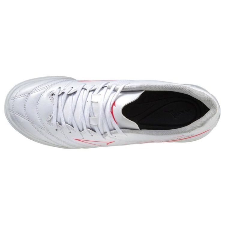 Mizuno Monarcida Comfortable Versatile TF (Rubber Studs) Shock Absorbing Non-Slip Soccer Shoes Men Soccer Shoes White P1GD222464