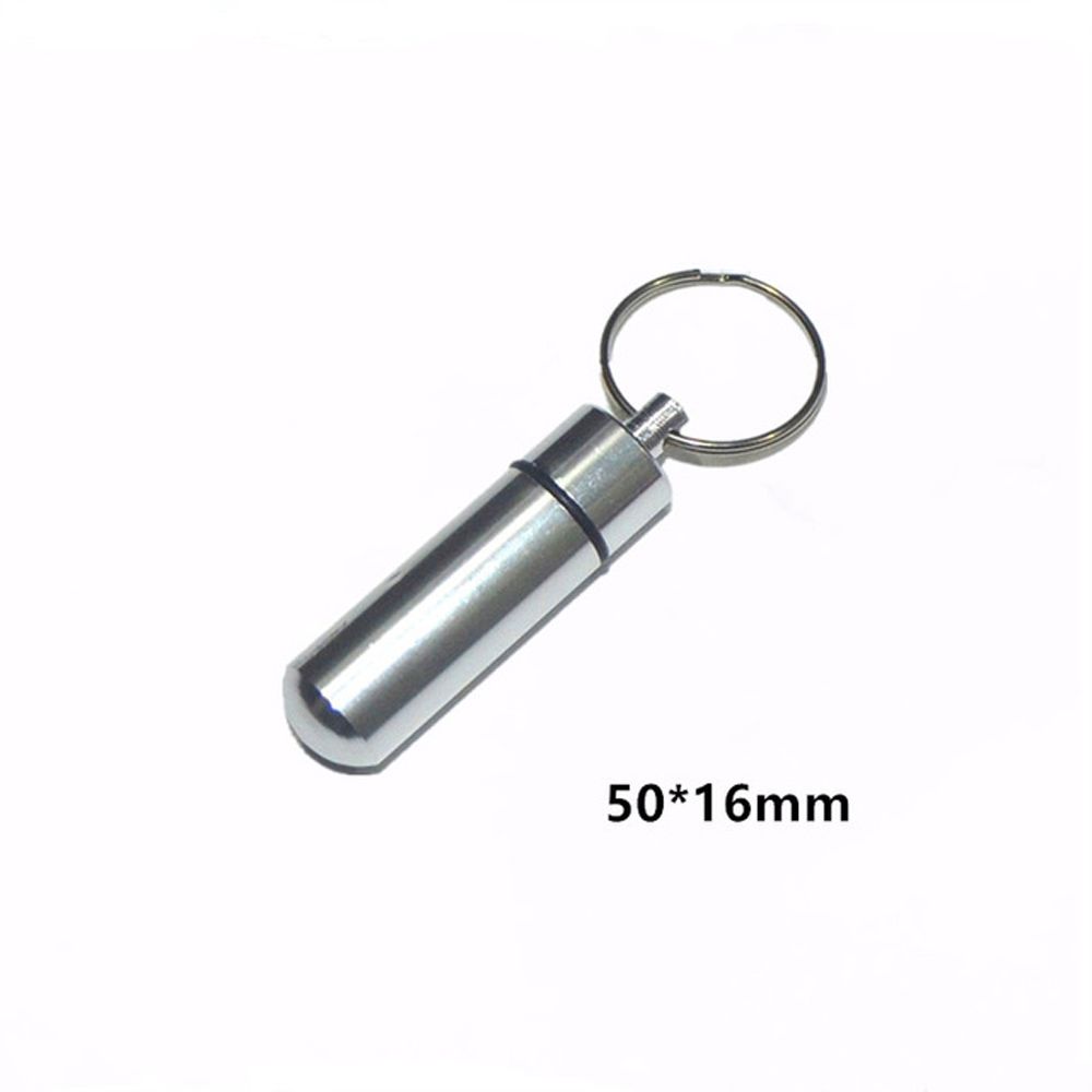 Aluminum Zinc Zinc Alloy Pocket Pill Storage Pill Case Pill Case Pill Container Pill Box Organizer Box