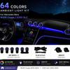 Подходит для Mercedes-Benz 22-26 C-Class C200L/C260L/GLC260 Турбинный воздуховод с подсветкой салона