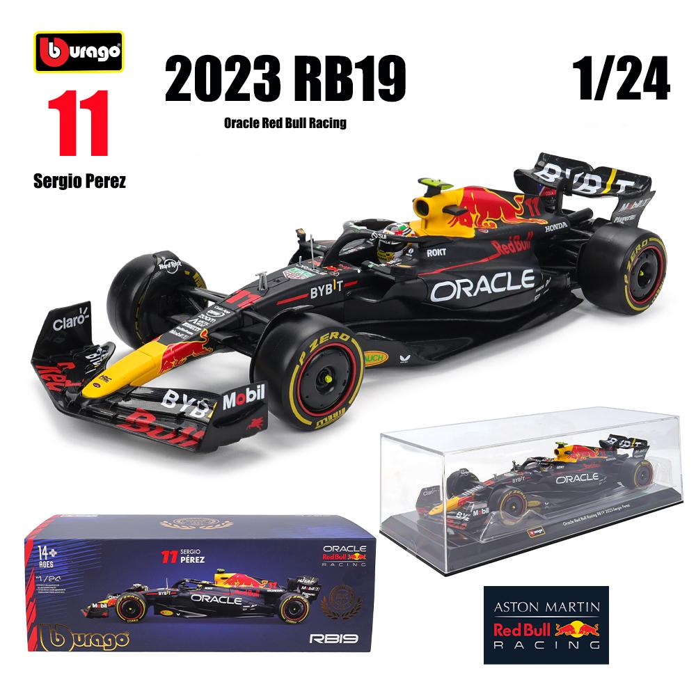 Ббураго 1:24 2022~2025 F1 Феррари SF23 Ред Булл RB19 RB18 Мерседес Бенц W14 Макларен MCL38 металлический модель автомобиля игрушка серия коллекция