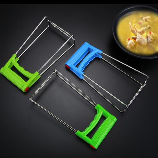 Прочный процесс полировки, теплоизоляция, утолщенный захват для пароварки, зажим для сковороды, кухонные принадлежности, ресторан, зажим для посуды