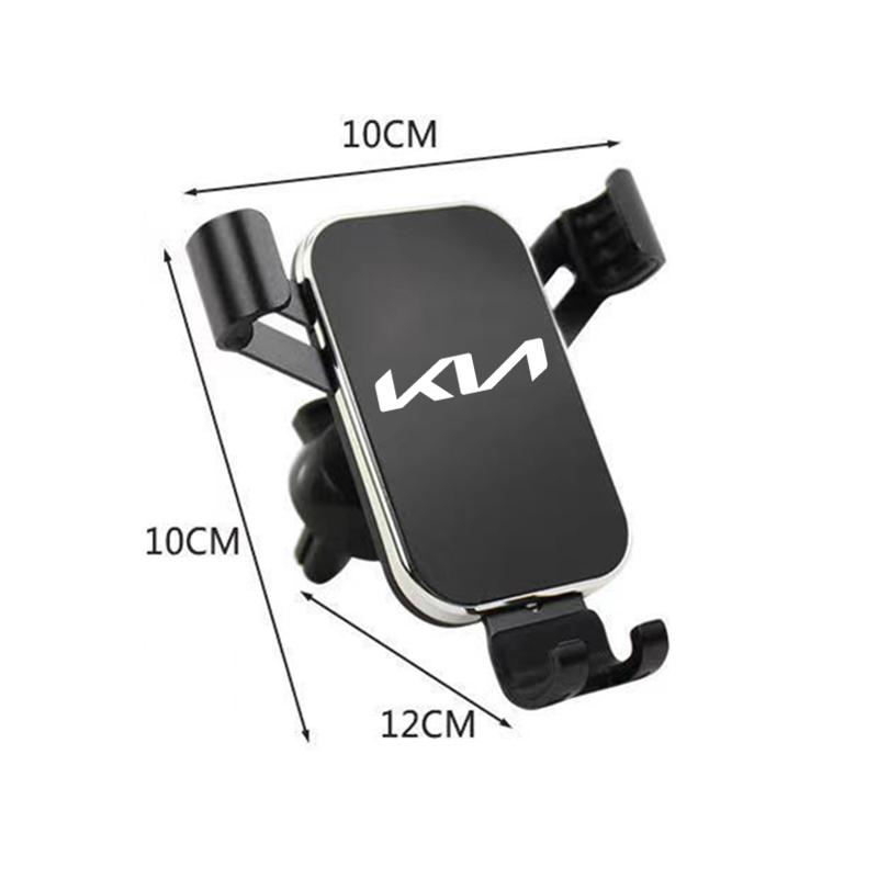 Car Phone Holder Air Vent Clip Mount Stand GPS Support For KIA KN K3 K5 Sportage Rio Sorento Picanto Ceed RIO 2 3 4 Accessories JD2