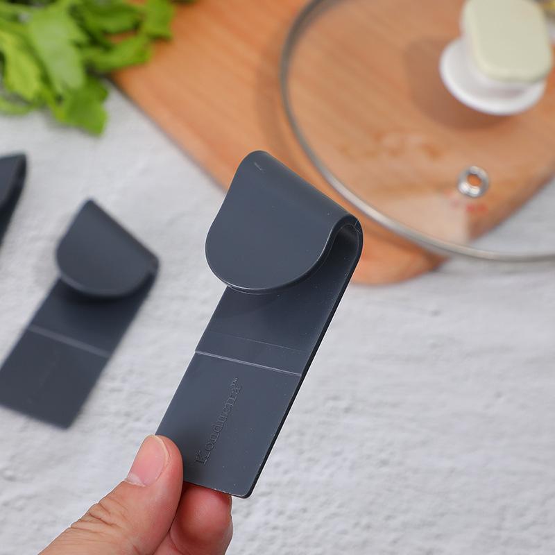 6 шт./компл. настенный подвесной держатель крышки кастрюли для крышки кастрюли пластиковая кухонная стойка для хранения кухонный органайзер