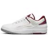 Мужские кроссовки Air 2 Retro Low Cherrywood белый вишневый-красный светло-стальной-серый DV9956-103