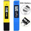PH Meter & TDS Meter Digital Water Quality Tester 0-14 PH Meter Tester 0-9990PPM TDS&EC LCD Water Purity PPM Aquarium Filter