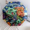 Зонт-трость с милым узором Pokemon, Автоматический складной зонт, 1 шт., Портативный зонт для путешествий, Уличный зонт, Подарок на день рождения