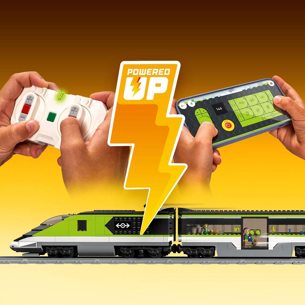 LEGO Город Городской экспресс Игрушки Подарок на день рождения Блок Рождество Мальчики Девочки Дети 7 лет 8 лет 9 лет Ученики начальной школы Город