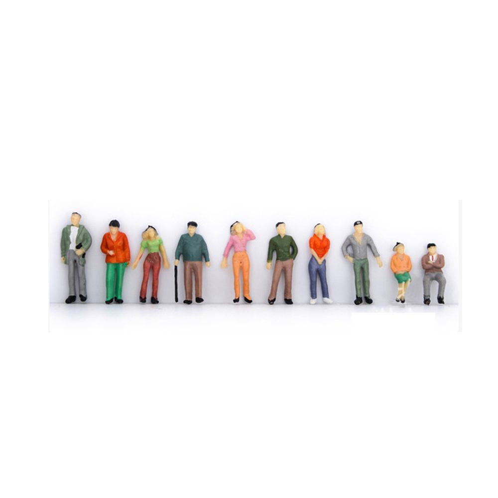 10/20/25/50 шт. 1:75/1:50/1:42/1:30/1:Масштаб 25 Ручная работа Фигурки Фигурки людей Моделирование из АБС-пластика Пассажиры Персонажи Сделай сам