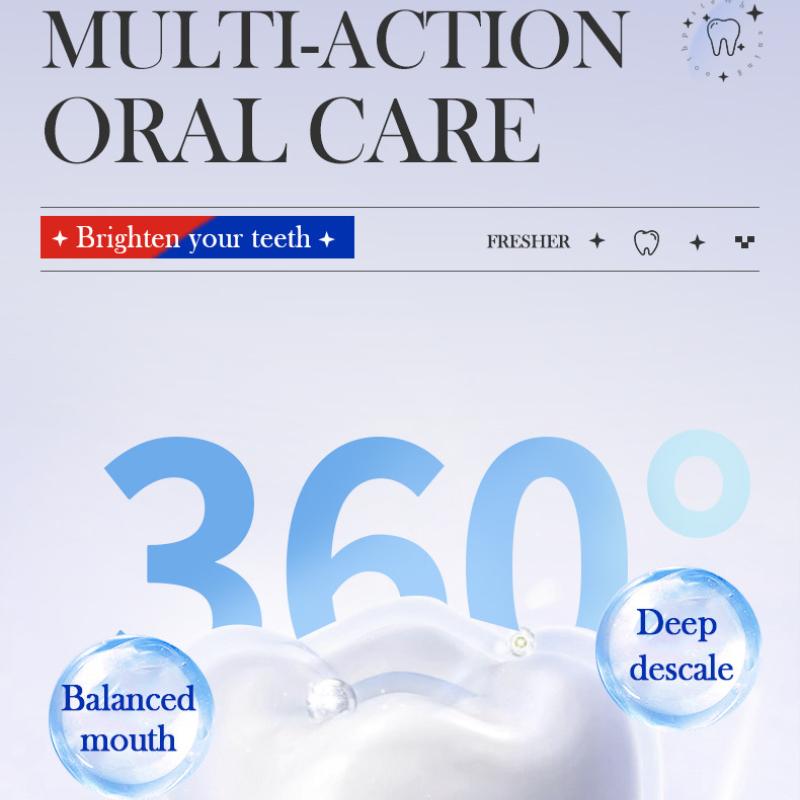 Зубная паста с насосом SADOER Пищевая сода Пробиотики Чистые зубы Свежесть рта