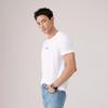 Levis Классический логотип принт Свободный винтажный круглый вырез Удобная футболка с коротким рукавом Унисекс топы Белый 000S5-0000