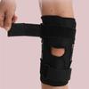 Коленный бандаж 39-44 см, шарнирный компрессионный рукав, открытый стабилизатор надколенника