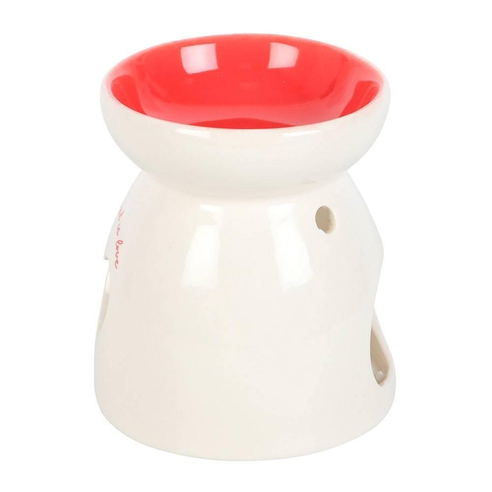 Something Different All You Need Is Love Heart Oil Burner