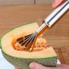 Stainless Steel Coconut Grater Meat Removal Fish Scale Scraper New Fruit Scraper  Cooking