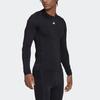 Adidas Techfit Training Long Sleeve Tee Black Men Streetwear HK2336