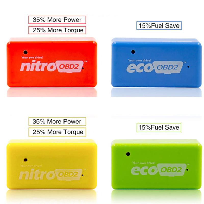 Экономичный чип-тюнинговый блок Plug and Drive ECOOBD2, оптимизирующий экономайзер ЭБУ для дизельных и бензиновых автомобилей
