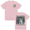Rage Against The Machine Portland Frog T Shirt Funny Meme Tshirts Men Women Summer Cotton Loose Short Sleeve Tshirt Streetwear