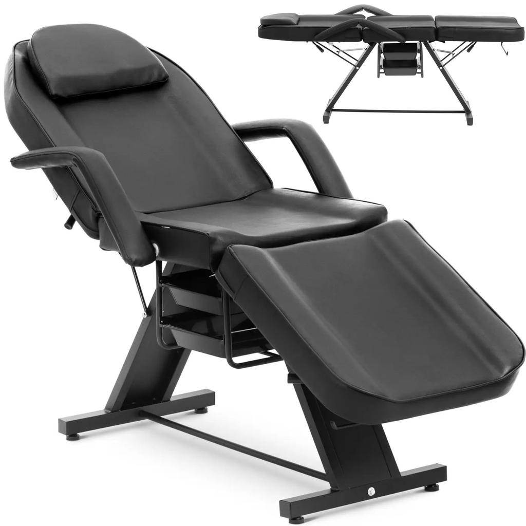 Cosmetic chair for tattoo massage treatments 200 kg IMOLA black