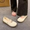 Туфли Мэри Джейн женские плоские одинарные туфли женские весенние новые два варианта носки с юбками, маленькие кожаные туфли женские универсальные
